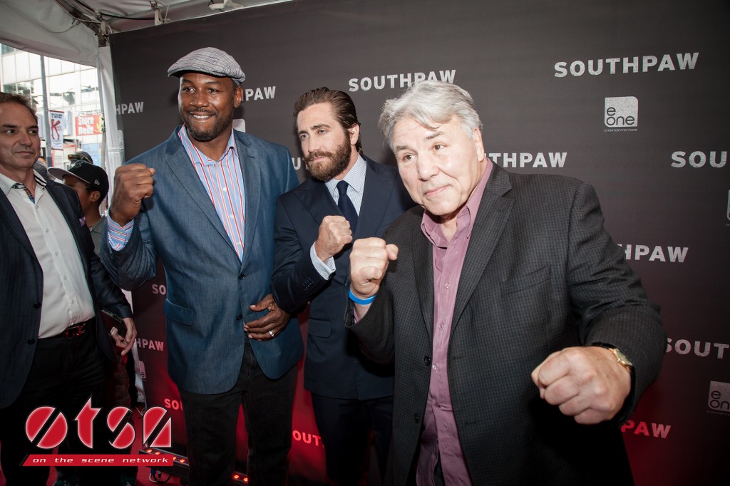 OTSN at the Canadian premiere of SOUTHPAW