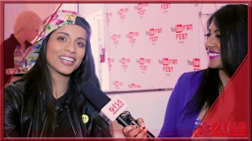 Lilly Singh interview at 2015 YouTube FanFest